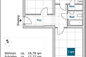 2 Zimmerwohnung in guter Lage – Borsbergstr. 24, 1309 Striesen-Süd, Dresden – Vorschaubild 2