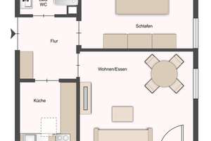 Helle 2-Zimmer-Wohnung mit Loggia in Bretzfeld zum mieten! – Die vollständige Adresse der Immobilie erhältst du vom Anbieter., 74626 Bretzfeld – Vorschaubild 10