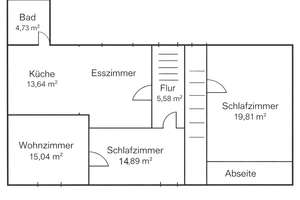 Doppelhaushälfte mit Einliegerwohnung auf großem Grundstück – Die vollständige Adresse der Immobilie erhältst du vom Anbieter., 23568 Schlutup, Lübeck – Vorschaubild 8
