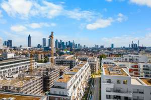 **ATTRAKTIVE KAPITALANLAGE MIT TERRASSE** – Modernes 1-Zi.-Studio in Frankfurt-Gallus