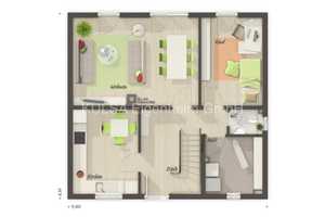 Preiswertes Familiennest mit viel Platz für jeden - Massivhaus in Gerstungen. – Mittelweg 0, 99834 Wartburgkreis – Vorschaubild 12