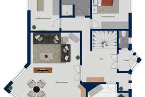 5 Zimmer Einfamilienhaus mit hochwertiger Ausstattung und großem Garten – Die vollständige Adresse der Immobilie erhältst du vom Anbieter., 12623 Mahlsdorf, Berlin – Vorschaubild 25