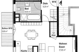 Gepflegt und großzügig: helle Dachgeschoss-Maisonette in Trudering – Die vollständige Adresse der Immobilie erhältst du vom Anbieter., 81825 Gartenstadt Trudering, München – Vorschaubild 17
