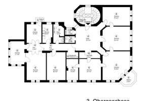 Augsburg, beste Lage, hohe Räume, geschmackvoll sanierte Etage auf 305 m² Wfl. – Die vollständige Adresse der Immobilie erhältst du vom Anbieter., 86159 Bahnhofs-, Bismarckviertel, Augsburg – Vorschaubild 11