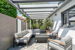 Cooles Designer-Einfamilienhaus im Bauhausstil mit Garten, zwei Dachterrassen und privatem Spa – Die vollständige Adresse der Immobilie erhältst du vom Anbieter., 80997 Allach, München – Vorschaubild 6