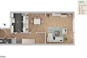 Außergewöhnliches Reihenhaus mit viel Platz und Ausbaureserve in Lübeck-St. Lorenz Nord! – Die vollständige Adresse der Immobilie erhältst du vom Anbieter., 23554 Sankt Lorenz Nord, Lübeck – Vorschaubild 20
