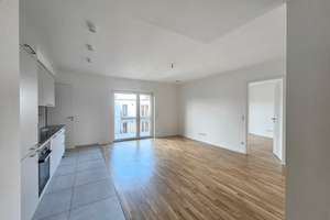 Attraktive 3-Zimmer Wohnung mit großem Balkon I Einbauküche I Fußbodenheizung | Stellplatz – Bernhardstraße 15, 4315 Anger-Crottendorf, Leipzig – Vorschaubild 4