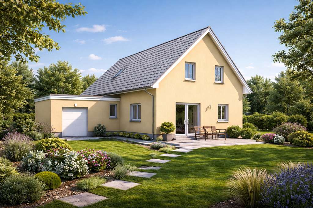 Immobilie in Melchow - Clever bauen & sparen: Modernes EFH mit großem Eigenleistungs-Potenzial in Melchow - Bild 0