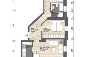 +++ Bezugsfrei! Moderne 3-Zimmer-Wohnung mit Stellplatz und ca. 130 m² eigenem Garten +++ – Die vollständige Adresse der Immobilie erhältst du vom Anbieter., 1277 Tolkewitz/Seidnitz-Nord, Dresden – Vorschaubild 27