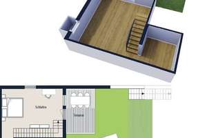 Maisonette mit 316m² Garten Süd | teilmöbliert | Haus-Alternative Aubing | KfW A+ – Die vollständige Adresse der Immobilie erhältst du vom Anbieter., 81248 Aubing-Süd, München – Vorschaubild 5
