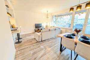 Renovierte Terassen-Wohnung in begehrter Lage Zehlendorf - sofort bezugsfrei, ohne Provision