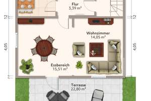 V3474 Gemütliche Doppelhaushälfte auf schönem Grundstück mit Platz für die ganze Familie – Die vollständige Adresse der Immobilie erhältst du vom Anbieter., 91448 Emskirchen – Vorschaubild 23