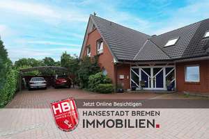 Schönebeck / Traumhafte Doppelhaushälfte mit Parkgarten in ruhiger Lage – Die vollständige Adresse der Immobilie erhältst du vom Anbieter., 28757 Schönebeck, Bremen – Vorschaubild 1