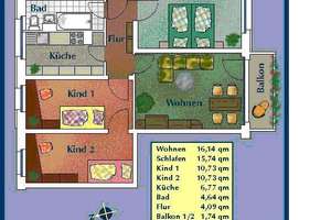 Ihre Zukunft - Ihre Wohnung: geräumige 4-Zimmer-Wohnung – Kalkreuther Str. 14, 1129 Pieschen-Nord/Trachenberge, Dresden – Vorschaubild 2