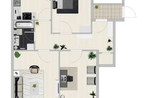 Wohnung mit 77 m² in München Perlach – Bunsenstraße 11, 81735 Neuperlach, München – Vorschaubild 5