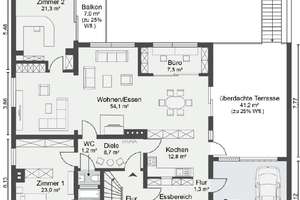 In sehr guter Lage: Gepflegtes Haus mit drei großen Wohneinheiten auf weitläufigem Grundstück – Die vollständige Adresse der Immobilie erhältst du vom Anbieter., 60599 Sachsenhausen-Süd, Frankfurt am Main – Vorschaubild 21