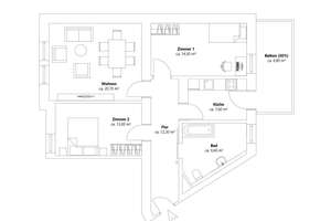Renditepotenzial im Altbau: Kernsanierte 3-Zimmer-Wohnung im Zentrum Augsburgs – Die vollständige Adresse der Immobilie erhältst du vom Anbieter., 86153 Am Schäfflerbach, Augsburg – Vorschaubild 18