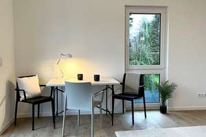Vollmöbliertes Einzimmer-Appartement mit Balkon und Einbauküche – Turbinenstraße 17, 33609 Mitte, Bielefeld – Vorschaubild 3