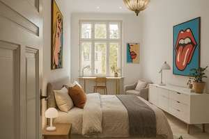 Prenzlauer Bergchen im Wedding- 47 m², Altbau, 5 Minuten  zum Mauerpark – Eulerstraße 15, 13357 Gesundbrunnen, Berlin – Vorschaubild 2