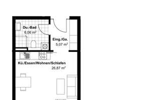 Erstbezug - Wohnen mit Charakter: Modernes Neubau-Apartment in Hamburg-Niendorf – Bindfeldweg 2b, 22459 Niendorf, Hamburg – Vorschaubild 13