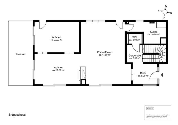 Grundriss Erdgeschoss