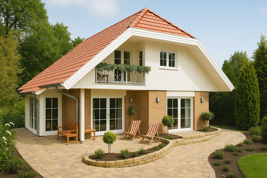 Ihr neues Zuhause im Schwedenstil – Danhaus mit Bauland bereit für Sie!