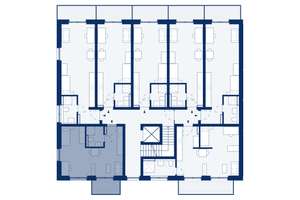 B08: Gut ausgestattete 1-Zimmerwohnung im 1. OG mit Balkon – Hausdorffstraße 348, 53129 Dottendorf, Bonn – Vorschaubild 2