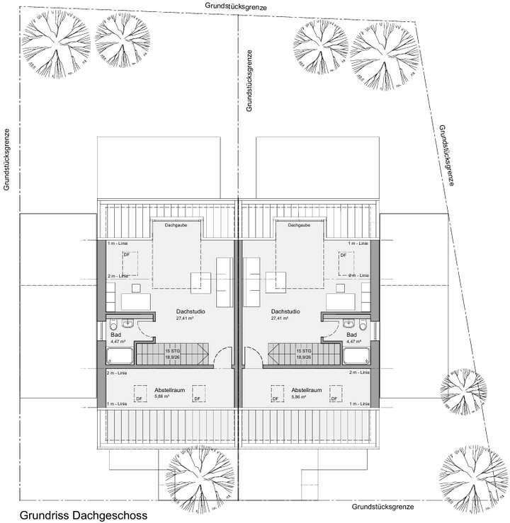 Grundriss Dachgeschoss
