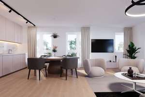 Modernes, Energieeffizientes KfW-40 Penthouse: 4 Zimmer, barrierefrei mit Dachterrasse & Aufzug