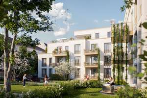 Im begehrten Stuttgarter Westen: Neubau-Wohnung mit EH-40 QNG, 3 Zimmer, 2 Badezimmer und Garten – Rosenbergstraße 27a, 70176 Rosenberg, Stuttgart – Vorschaubild 2