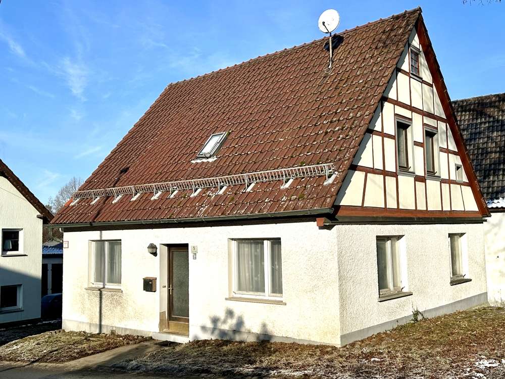 Charmantes kleines Einfamilienhaus mit Scheune! Sofort frei!, Bamberg Kreis – Bild 1