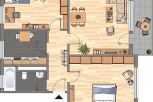 3-Zimmer Wohnung in Dortmund Wickede – Kortschstraße 13, 44319 Wickede, Dortmund – Vorschaubild 2