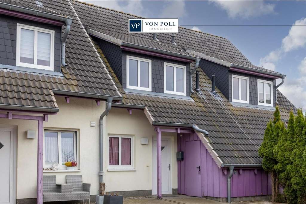 Immobilie in Bentwisch - Wohnen vor den Toren Rostocks: Reihenmittelhaus mit saniertem Duschbad & zusätzlicher Ausbaureserve - Bild 0