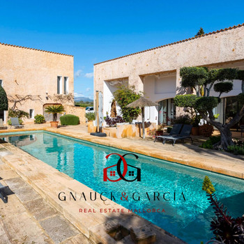 In einer wahren Oase leben, mediterranes Landgut mit Ferienlizenz und einem Gästehaus.