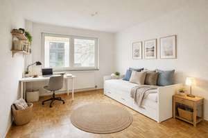 Perfekt für Familien: 4-Zimmer-Wohnung mit Balkon, Stellplatz und viel Platz – Die vollständige Adresse der Immobilie erhältst du vom Anbieter., 40223 Unterbilk, Düsseldorf – Vorschaubild 8