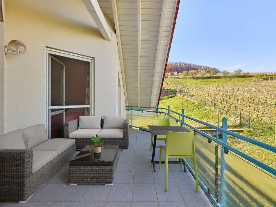 Balkon - digitales Staging