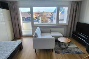 Schicke 1-Zimmer Wohnung mit großem Balkon in München-Schwanthalerhöhe, Erstbezug nach Kernsanierung – Die vollständige Adresse der Immobilie erhältst du vom Anbieter., 80339 Westend, München – Vorschaubild 1