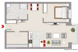 Investieren Sie in diese Wohnung voll Charme! – Die vollständige Adresse der Immobilie erhältst du vom Anbieter., 48147 Schlachthof, Münster – Vorschaubild 4