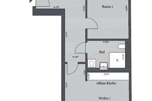 Schöne 2-Zimmer-Wohnung in Kronsrode – Rosalind-Franklin-Allee 54, 30539 Bemerode, Hannover – Vorschaubild 1