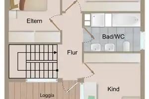 Großzügiges Reiheneckhaus am Goldberg – Böblingen (Kreis) – Vorschaubild 15