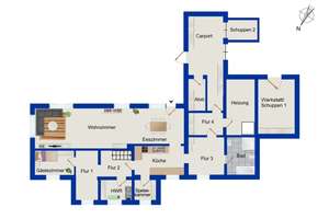Idyllisches, energieeffizientes und modernisiertes Einfamilienhaus in Alleinlage – Klixbüll – Die vollständige Adresse der Immobilie erhältst du vom Anbieter., 25899 Klixbüll – Vorschaubild 18