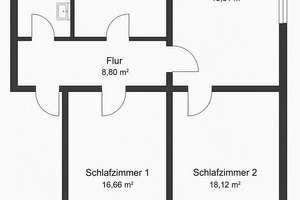Modernisierte 3,5-Zimmer-Wohnung in beliebter Lage von Essen-Frohnhausen – Raumerstr. 18, 45144 Frohnhausen, Essen – Vorschaubild 7