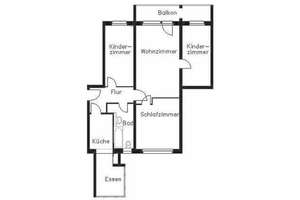 4-Zimmer-Erdgeschosswohnung am Zentrum – 8523 Bahnhofsvorstadt, Plauen – Vorschaubild 2
