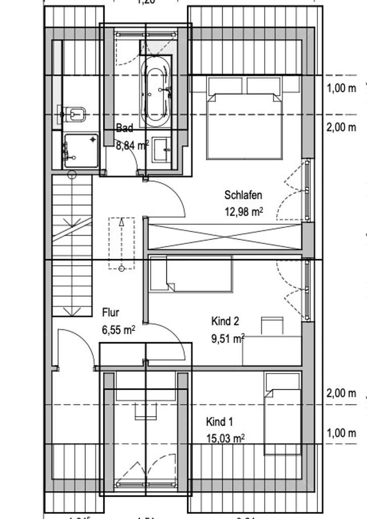 Immobilie in Grasbrunn - Ihr neues Zuhause: DHH (A+) inkl. Keller auf weitläufigem Grundstück in Grasbrunn/Neukeferloh - Bild 2