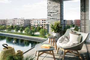 Ein Platz zum Auftanken - Bezug ab Sommer 25 / Großzügige 2-Zi.-Wohnung + Balkon / AQA Zollhafen Mz – An den Rheinwiesen / Rotterdamer Platz -, 55120 Mainz – Vorschaubild 6
