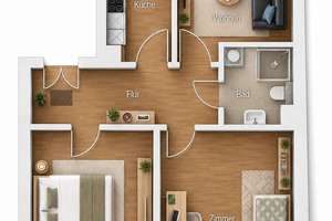 FREI FÜR NEUE PLÄNE | Bezugsfreie 3-Raum-Wohnung in Leipzig-Möckern – 4159 Möckern, Leipzig – Vorschaubild 16