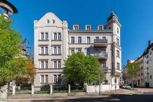 GOHLIS EXKLUSIV | Gehobene 3-Raum-Wohnung mit Balkon und Parkettboden – Die vollständige Adresse der Immobilie erhältst du vom Anbieter., 4157 Gohlis-Mitte, Leipzig – Vorschaubild 2