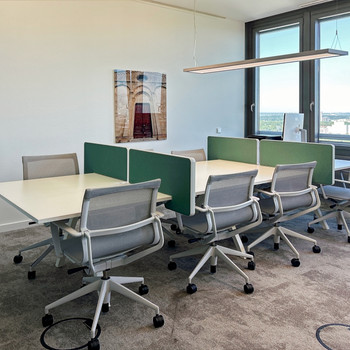 Coworking-Bereich in Signature KölnTurm