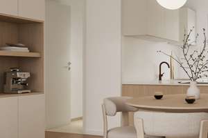 Top Renovierte 3 Zimmer Wohnung inkl Balkon und Design Einbaubüche & Balkon - im Sanierten MFH – Olgastr 122, 70182 Lehen, Stuttgart – Vorschaubild 2