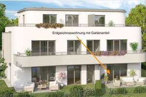 attraktive 3-Zimmer-Whg mit EBK, Terrasse, Garten u. Keller in Obermenzing